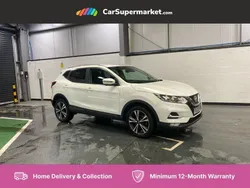 White Used 2020 Nissan Qashqai N-Connecta SUV | £12,997 (Good price)