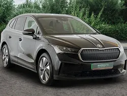Black Used 2024 Skoda Enyaq iV SUV | £29,390 (Fair price)