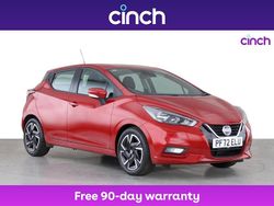 Red Used 2022 Nissan Micra Acenta Hatchback | £15,359 (A bit pricey)