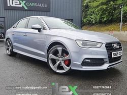 Silver Used 2015 Audi A3 S-Line Sedan | £8,995 (A bit pricey)
