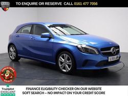 Blue Used 2016 Mercedes A160 Premium Hatchback | £10,480 (Fair price)
