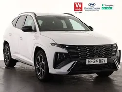 White Used 2024 Hyundai Tucson N Line SUV | £25,799 (Expensive)