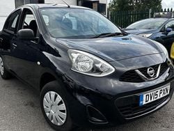 Black Used 2015 Nissan Micra Visia Hatchback | £4,195 (Good price)