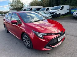 Red Used 2019 Toyota Corolla Design Estate | £16,499 (Fair price)