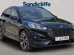 Black Used 2022 Ford Kuga ST-Line X SUV | £18,301 (Fair price)