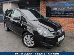 Black Used 2012 Vauxhall Zafira Excite MPV | £1,450 (Super price)