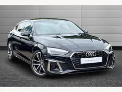 Black Used 2021 Audi A5 Sportback S-Line Hatchback | £24,995 (Fair price)