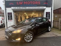 Black Used 2017 Ford Focus Titanium Hatchback | £7,995 (Fair price)