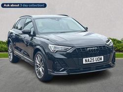 Black Used 2025 Audi Q3 Black Edition SUV | £35,516 (Fair price)