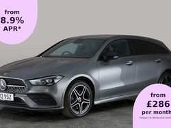 Grey Used 2022 Mercedes CLA250e Shooting Brake AMG Line Premium Estate | £21,798 (Fair price)