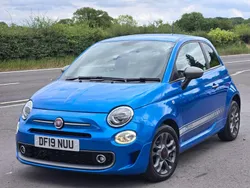 Blue Used 2019 Fiat 500S S Hatchback | £6,495