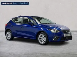Blue Used 2019 Seat Ibiza SE Technology Hatchback | £10,999 (Fair price)