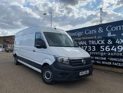 White Used 2022 VW Crafter Trendline Van | £18,950 (Fair price)