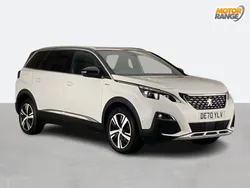 White Used 2020 Peugeot 5008 GT-line MPV | £17,895 (Fair price)