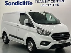 Solid frozen white Used 2022 Ford Transit Custom Trend Van | £16,900 (Good price)