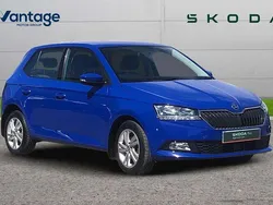 Blue Used 2020 Skoda Fabia SE Hatchback | £9,990 (Fair price)
