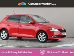 Red Used 2019 Skoda Fabia SE Hatchback | £8,997 (Fair price)
