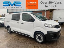 White Used 2022 Vauxhall Vivaro Van | £17,495 (A bit pricey)