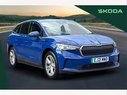 Energy blue Used 2021 Skoda Enyaq iV Loft SUV | £19,595 (Fair price)