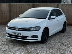 White Used 2019 VW Polo SE Hatchback | £9,200 (Fair price)