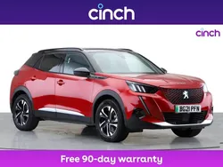 Red Used 2021 Peugeot e-2008 GTi SUV | £12,499 (Fair price)