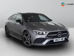 Grey Used 2023 Mercedes CLA220 Shooting Brake AMG line Estate | £23,975 (Fair price)