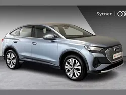 Blue Used 2024 Audi Q4 Sportback e-tron Sport SUV | £40,000