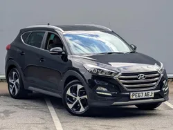 Black Used 2017 Hyundai Tucson Premium SUV | £9,495 (Expensive)