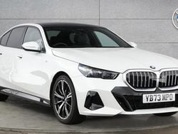 White Used 2023 BMW 520 M Sport | £37,485 (Fair price)
