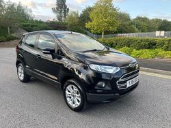 Black Used 2015 Ford Ecosport Zetec SUV | £4,290 (Good price)