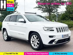 White Used 2014 Jeep Grand Cherokee Summit SUV | £12,911 (Fair price)