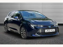 Blue Used 2022 Toyota Corolla Design Hatchback | £17,195 (Fair price)