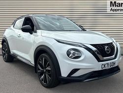 White Used 2021 Nissan Juke Tekna+ SUV | £13,280 (Fair price)
