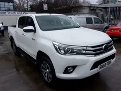 White Used 2018 Toyota HiLux Pickup | £22,250 (Good price)
