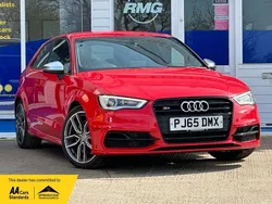 Red Used 2015 Audi S3 Design Hatchback | £13,400 (Fair price)