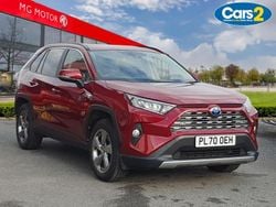 Red Used 2020 Toyota RAV4 Hybrid Design SUV | £24,790 (Fair price)
