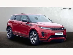 Red Used 2022 Land Rover Range Rover evoque HSE Dynamic SUV | £30,395 (A bit pricey)