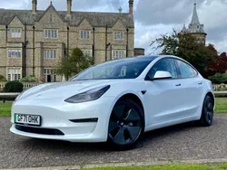 White Used 2021 Tesla Model 3 Long Range Sedan | £19,995 (Fair price)