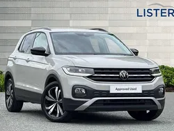 Ascot grey Used 2022 VW T-Cross Black Edition SUV | £17,400 (A bit pricey)