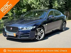 Blue Used 2015 Jaguar XE Portfolio Sedan | £12,990 (Fair price)