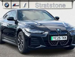 Black Used 2025 BMW i4 M Sport Sedan | £44,999 (Fair price)