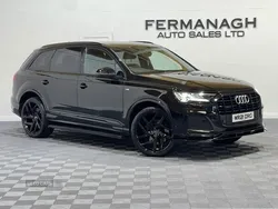 Black Used 2021 Audi Q7 S-Line SUV | £37,490 (A bit pricey)