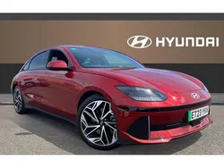 Red Used 2023 Hyundai Ioniq 6 Premium Sedan | £25,990 (Good price)