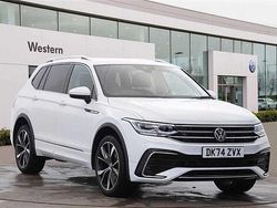 White Used 2024 VW Tiguan Allspace R-line SUV | £36,999 (Expensive)