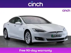 White Used 2020 Tesla Model S Long Range AWD Sedan | £26,149 (Fair price)