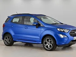 Blue Used 2022 Ford Ecosport ST-Line SUV | £13,895 (Fair price)