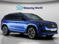 Blue Used 2022 Skoda Kodiaq SportLine SUV | £26,200 (Fair price)
