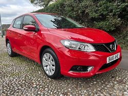 Red Used 2016 Nissan Pulsar Visia Hatchback | £4,495 (Fair price)