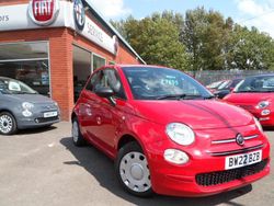 Red Used 2022 Fiat 500 Pop Hatchback | £7,695 (Good price)