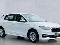 Moon white metallic Used 2023 Skoda Fabia Comfort Hatchback | £12,950 (Good price)